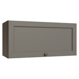 Mueble Superior de Cocina Vik Marrón y Gris 70x33cm con Un Entrepaño y Una Puerta - MUEBLES SUPERIORES DE COCINA | Bylmo