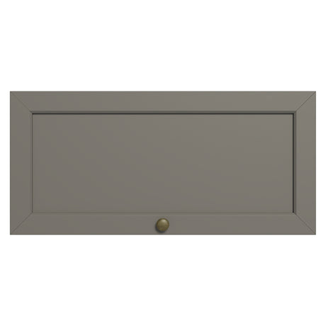 Mueble Superior de Cocina Vik Marrón y Gris 70x33cm con Un Entrepaño y Una Puerta - MUEBLES SUPERIORES DE COCINA | Bylmo