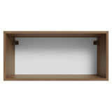 Mueble Superior de Cocina Vik Marrón y Gris 70x33cm con Un Entrepaño y Una Puerta - MUEBLES SUPERIORES DE COCINA | Bylmo