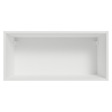 Mueble Superior de Cocina Vik Blanco y Verde 70x33cm con Un Entrepaño y Una Puerta - MUEBLES SUPERIORES DE COCINA | Bylmo