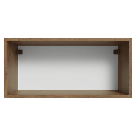 Mueble Superior de Cocina Vik Marrón y Verde 70x33cm con Un Entrepaño y Una Puerta - MUEBLES SUPERIORES DE COCINA | Bylmo