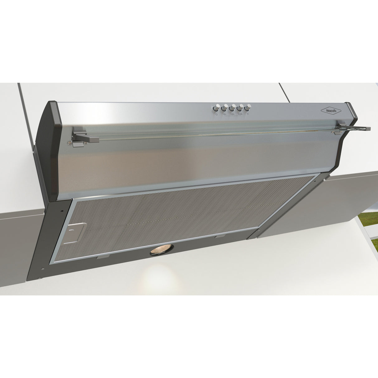 Campana Extractora Haceb Kala Inox 76x11.6cm 110 Voltios de Tres Velocidades y con Iluminación