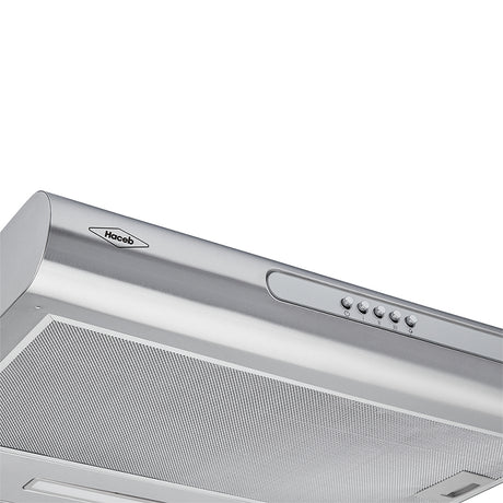 Campana Extractora Haceb Tofu Inox 59.6x8.4cm 110 Voltios de Tres Velocidades y con Iluminación - CAMPANAS Y EXTRACTORES | Bylmo