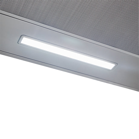 Campana Extractora Haceb Tofu Negro y Inox 59.6x8.4cm 110 Voltios de Tres Velocidades y con Iluminación - CAMPANAS Y EXTRACTORES | Bylmo