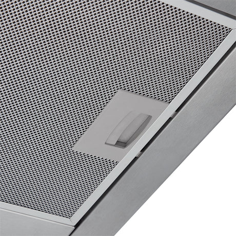 Campana Extractora Haceb Tofu Negro y Inox 59.6x8.4cm 110 Voltios de Tres Velocidades y con Iluminación