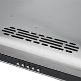 Campana Extractora Haceb Tofu Negro y Inox 59.6x8.4cm 110 Voltios de Tres Velocidades y con Iluminación - CAMPANAS Y EXTRACTORES | Bylmo