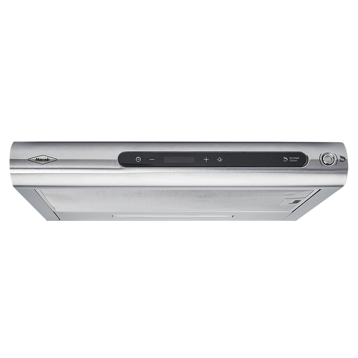 Campana Extractora Haceb Tofu Negro 59.6x8.4cm 110 Voltios de Tres Velocidades con Pantalla Digital y con Iluminación - CAMPANAS Y EXTRACTORES | Bylmo