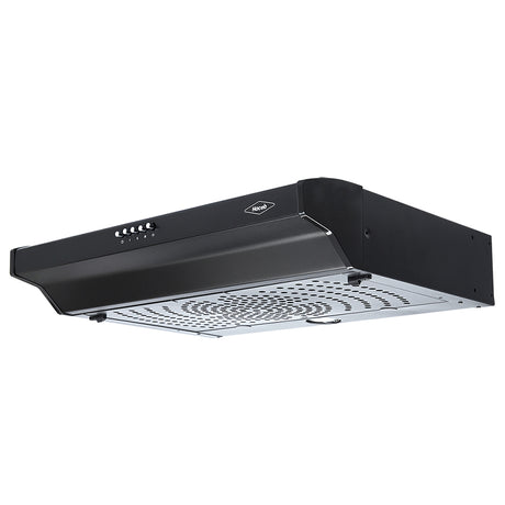 Campana Extractora Haceb Kala Negro 60x11.6cm 110 Voltios de Tres Velocidades y con Iluminación - CAMPANAS Y EXTRACTORES | Bylmo