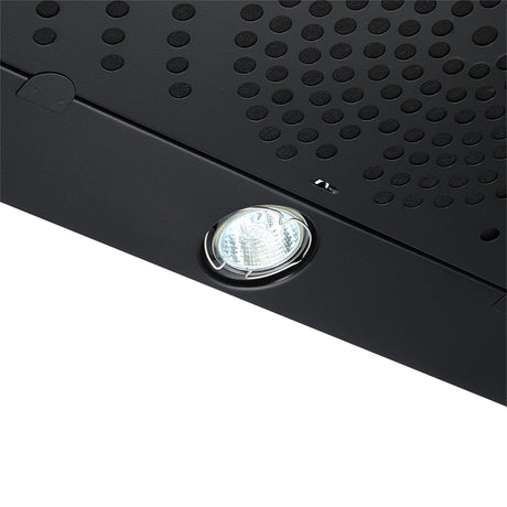 Campana Extractora Haceb Kala Negro 60x11.6cm 110 Voltios de Tres Velocidades y con Iluminación - CAMPANAS Y EXTRACTORES | Bylmo