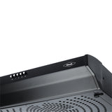 Campana Extractora Haceb Kala Negro 60x11.6cm 110 Voltios de Tres Velocidades y con Iluminación - CAMPANAS Y EXTRACTORES | Bylmo