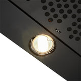 Campana Extractora Haceb Kala Negro y Inox 60x11.6cm 110 Voltios de Tres Velocidades y con Iluminación - CAMPANAS Y EXTRACTORES | Bylmo