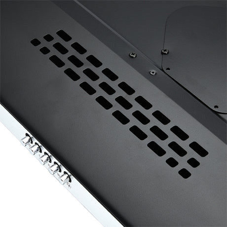 Campana Extractora Haceb Kala Negro y Inox 60x11.6cm 110 Voltios de Tres Velocidades y con Iluminación - CAMPANAS Y EXTRACTORES | Bylmo