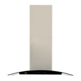 Campana Extractora Isla Haceb Negro 96x45.5cm 110 Voltios de Tres Velocidades con Pantalla Digital y con Iluminación - CAMPANAS Y EXTRACTORES | Bylmo