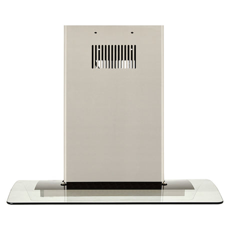 Campana Extractora Isla Haceb Negro 96x45.5cm 110 Voltios de Tres Velocidades con Pantalla Digital y con Iluminación - CAMPANAS Y EXTRACTORES | Bylmo