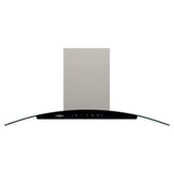 Campana Península Haceb Negro 95.5x42.5cm 110 Voltios de Tres Velocidades con Pantalla Digital y con Iluminación - CAMPANAS Y EXTRACTORES | Bylmo