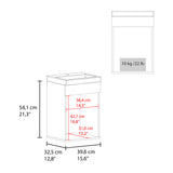 Mueble para Lavamanos Oxford Fresno Europeo 39.6x54.1cm Individual con Lavamanos y con Una Puerta - MUEBLES PARA LAVAMANOS | Bylmo
