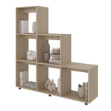 Biblioteca Escalera Salamanca Cartagena 122.1x128.2cm con con Seis Compartimientos y con Patas