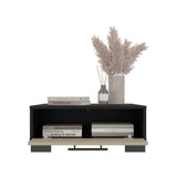 Mesa de Centro Marsella Wengue y Cartagena 60x23.8cm Cuadrado con Patas