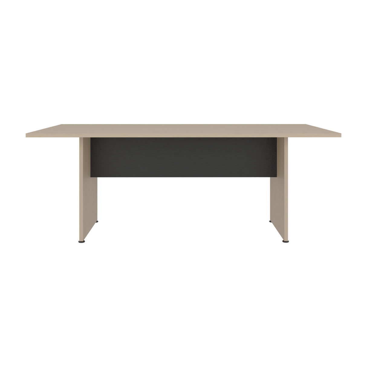 Mesa de Juntas Office M Cartagena y Wengue 200x75cm Rectangular con Patas