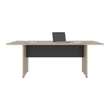 Mesa de Juntas Office M Cartagena y Wengue 200x75cm Rectangular con Patas
