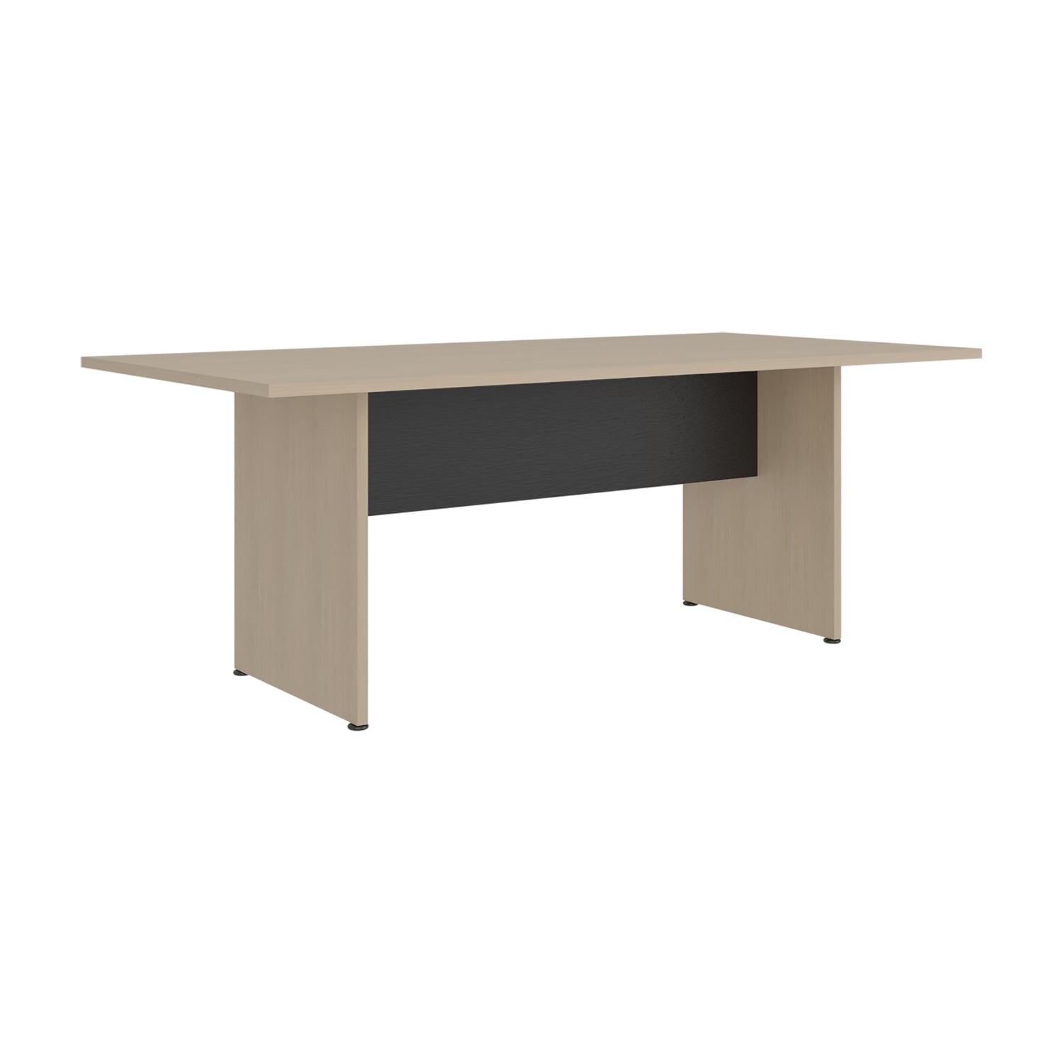Mesa de Juntas Office M Cartagena y Wengue 200x75cm Rectangular con Patas