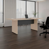 Mesa de Juntas Office M Cartagena y Wengue 200x75cm Rectangular con Patas
