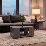 Mesa Centro Bowie Plomo - vista 5