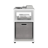 Mesa Auxiliar Mercer Blanco USB - Bylmo
