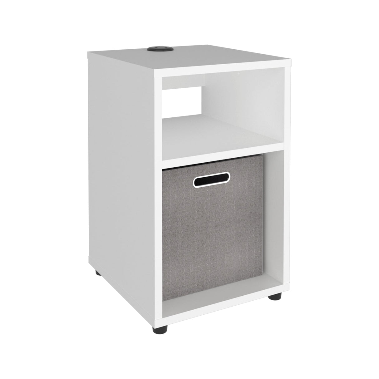 Mesa Auxiliar Mercer Blanco - vista 4