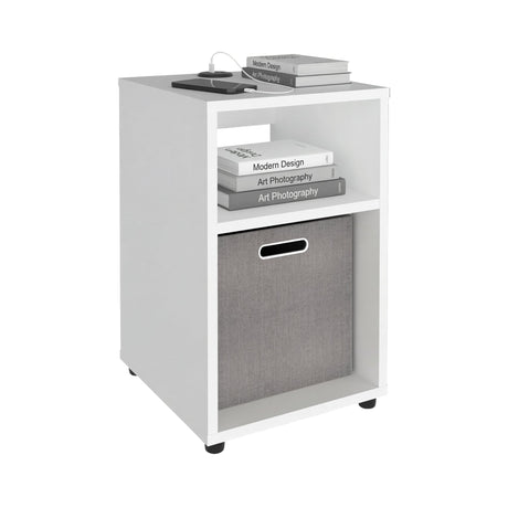 Mesa Auxiliar Mercer Blanco - vista 5
