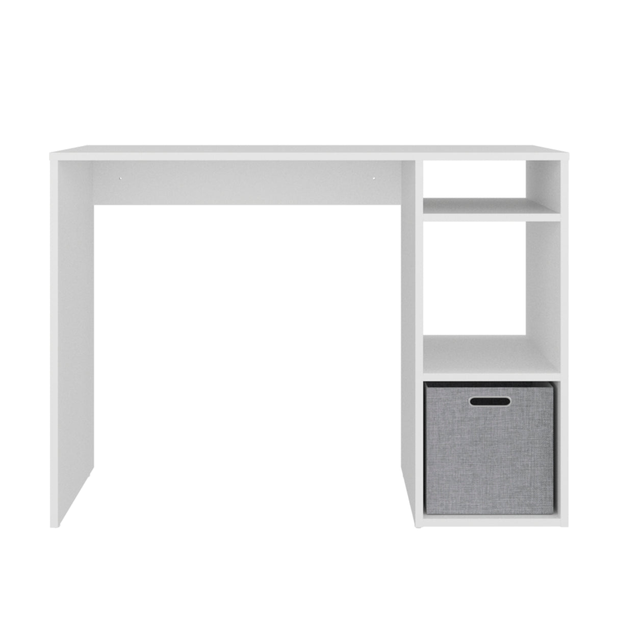 Escritorio Dalia Blanco 101.7x74cm con Organizador de Libros