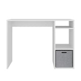 Escritorio Dalia Blanco 101.7x74cm con Organizador de Libros