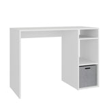 Escritorio Dalia Blanco 101.7x74cm con Organizador de Libros