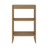 Biblioteca Eloy Fresno Europeo 50x80cm Rectangular con Tres Compartimientos y Dos Entrepaños