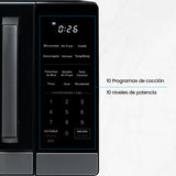 Horno Microondas Challenger Negro 49.5x29cm de 28 Litros con Función Airfryer
