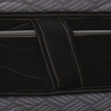Colchón Cañaveral Negro y Gris Sencillo 100 X 190 Cm Ortopedico Medio Firme de Espuma y Doble Faz