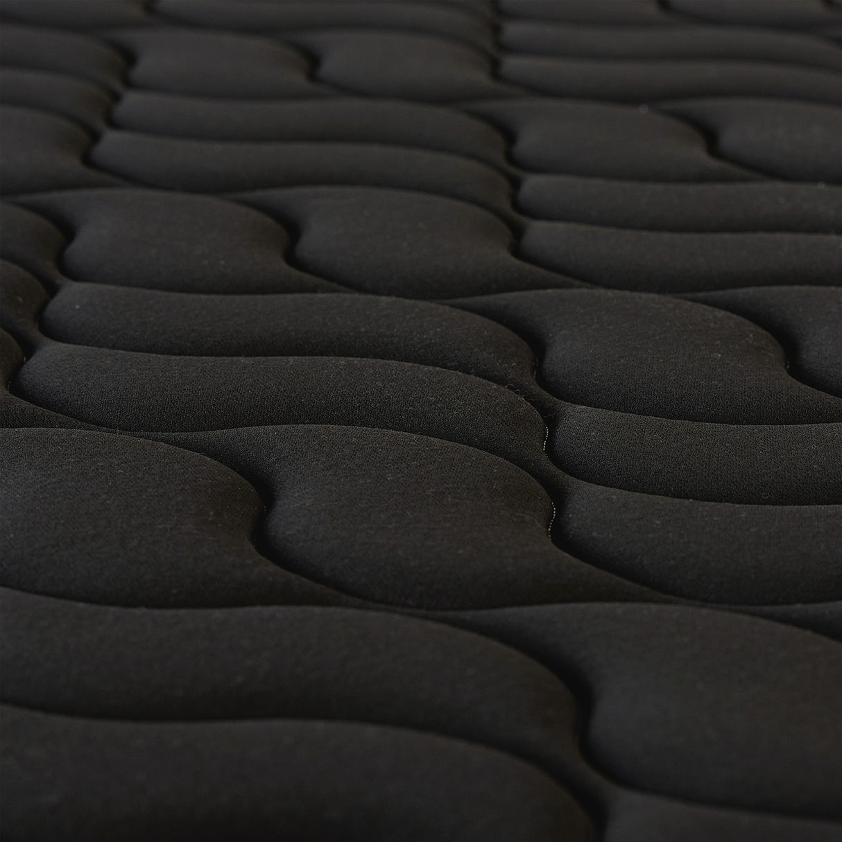 Colchón Cañaveral Negro y Gris Semidoble 120 X 190 Cm Ortopedico Medio Firme de Espuma y Doble Faz