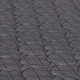 Colchón Moserrate Gris y Blanco Doble 140 X 190 Cm Ortopedico Firme de Espuma y Doble Faz