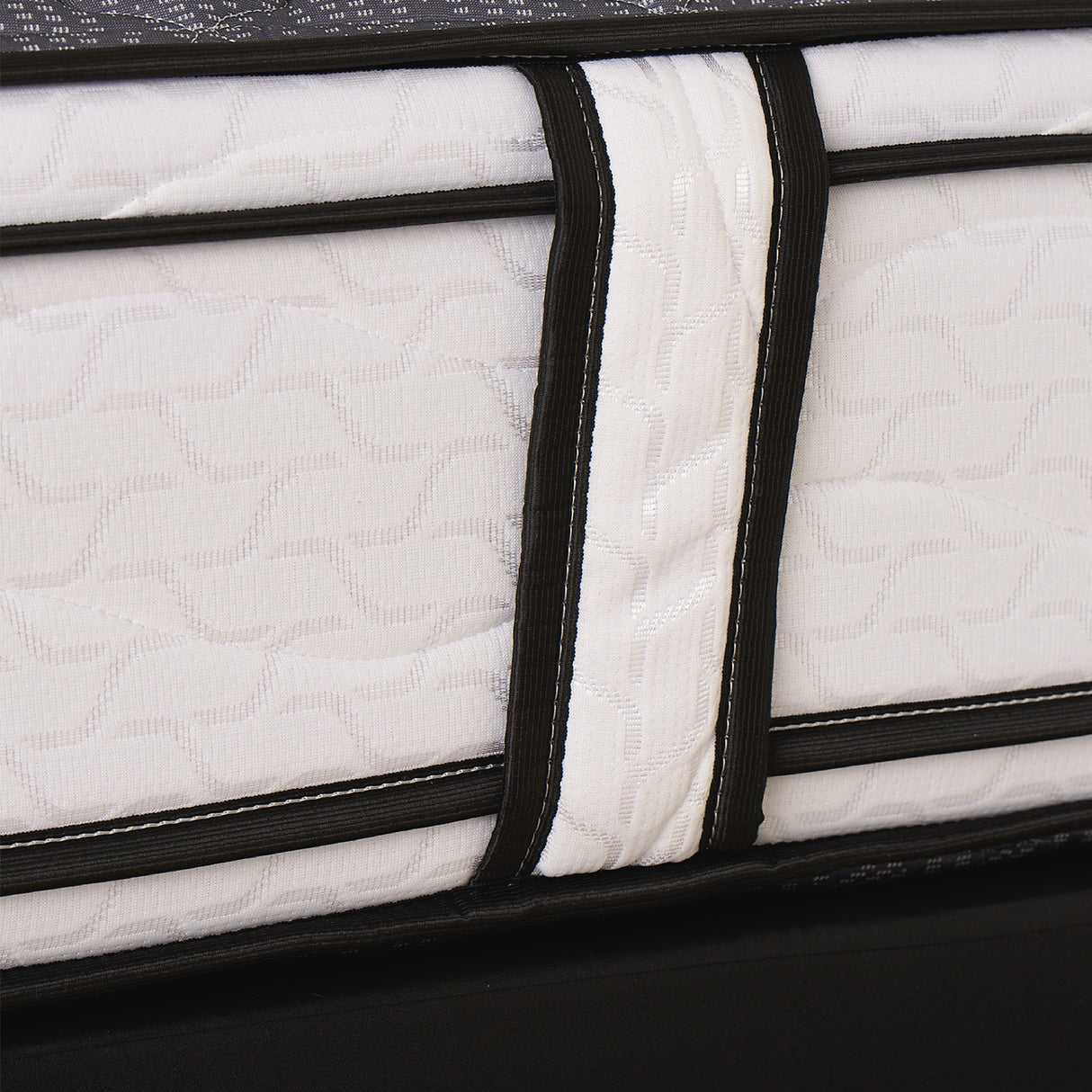 Colchón Andes Resor Gris y Blanco Doble 140 X 190 Cm Ortopedico Medio Suave de Resortes y Doble Faz