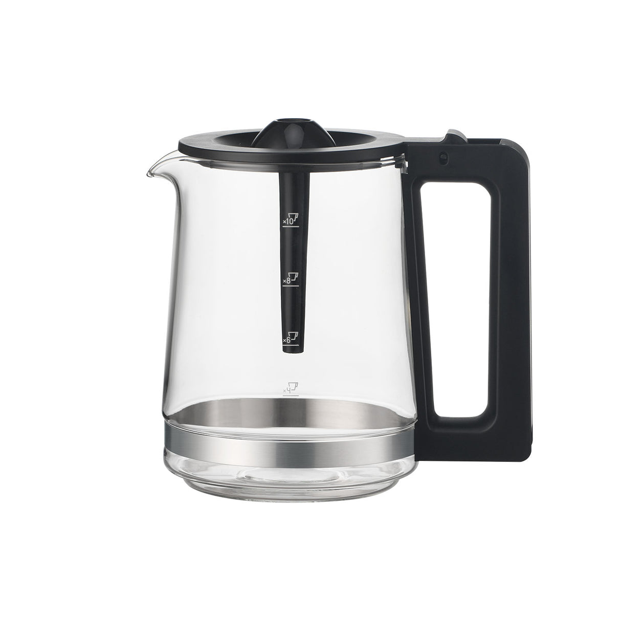 Cafetera Digital Kalley Negro 32.5x35.8cm para Diez Tazas con Sistema Antigoteo