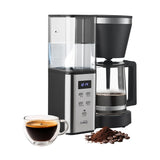 Cafetera Digital Kalley Negro 32.5x35.8cm para Diez Tazas con Sistema Antigoteo