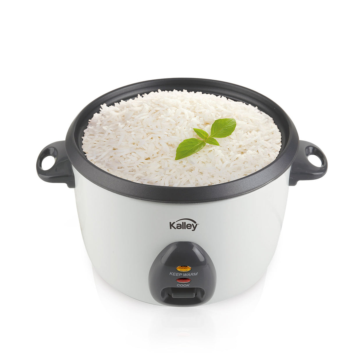Olla Arrocera Kalley Blanco 28x22cm de Cinco Tazas con Función para Mantener Caliente