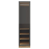 Closet Tolum Fresno Europeo 50x200cm False con una Puerta y Cuatro Compartimientos
