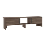 Rack de TV Dago Avellana 160x41.8cm para TV Hasta 65" Pulgadas con Un Compartimiento