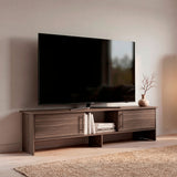 Rack de TV Dago Avellana 160x41.8cm para TV Hasta 65" Pulgadas con Un Compartimiento