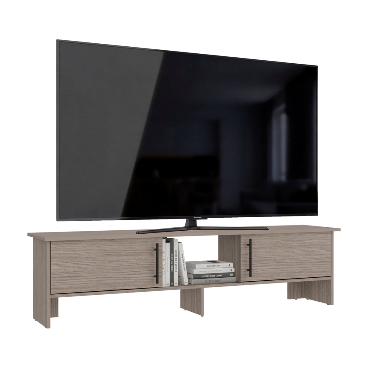 Rack de TV Dago Positano 160x41.8cm para TV Hasta 65" Pulgadas con Un Compartimiento
