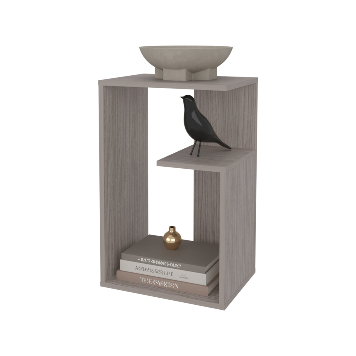 Mesa de Centro Everett Positano 39.8x63.4cm Rectangular con Compartimiento