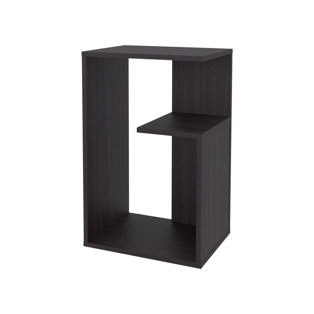 Mesa de Centro Everett Wengue 39.8x63.4cm Rectangular con Compartimiento
