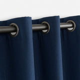 Cortina Blackout Azul Navy 280x220cm Doble Faz Acústica de Lineas