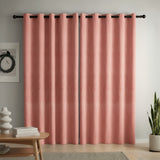 Cortina Blackout Coral 280x220cm Doble Faz Acústica de Lineas